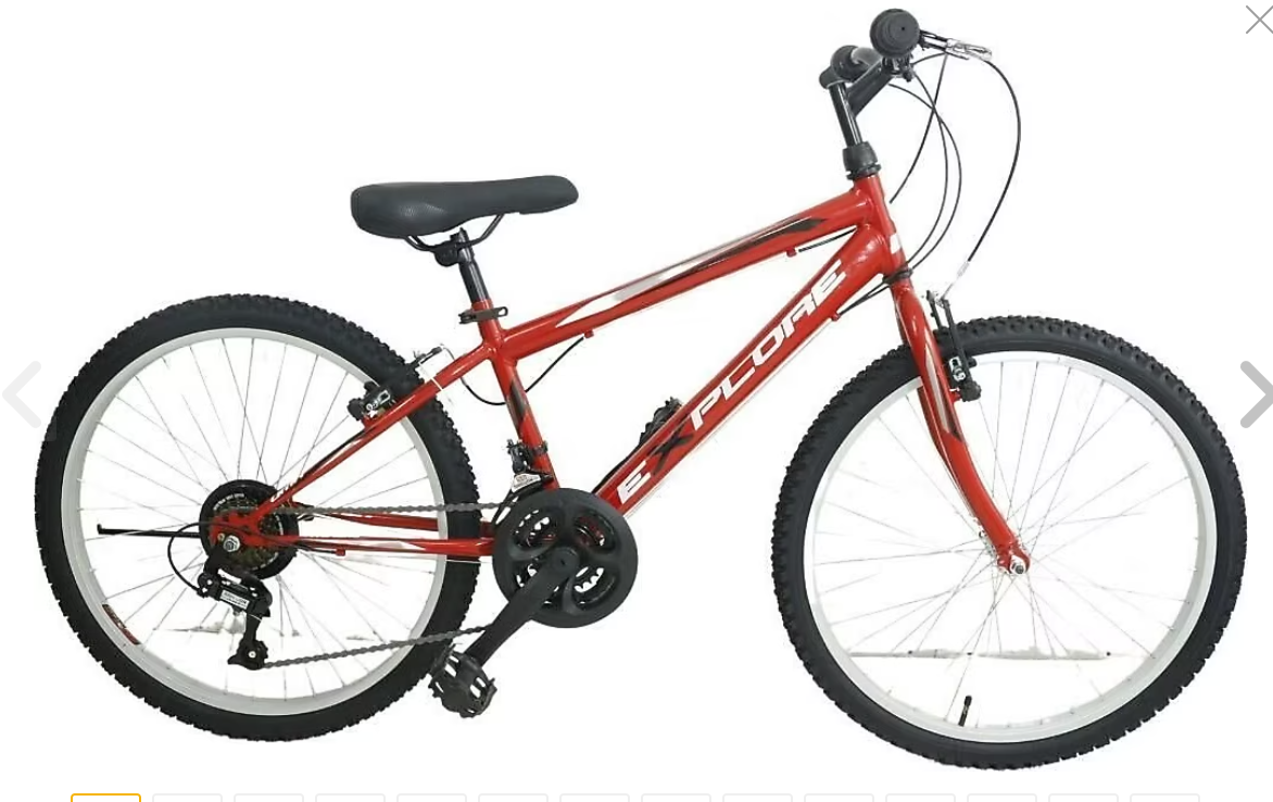 Ümit Bisiklet - 26 Jant - Explorer - V-Fren - 14” (36cm) - Kırmızı