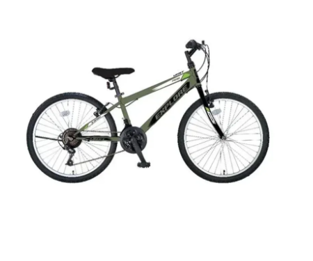 Ümit Bisiklet - 26 Jant - Explorer - V-Fren - 14” (36cm) - Yeşil-Siyah
