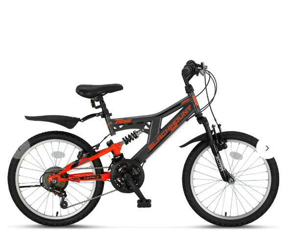 Ümit Bisiklet - 20 Jant - Blackmount - V-Fren - 20" (51 cm) - Siyah-Kırmızı