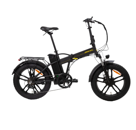 Bisan - 20 Jant - F3 Folding - Hidrolik Disk - 17" (43 cm) - Siyah-Sarı