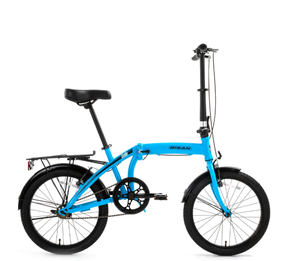 Bisan - 20 Jant - Twin - V-Fren - 12" (32cm) - Açık Mavi-Siyah