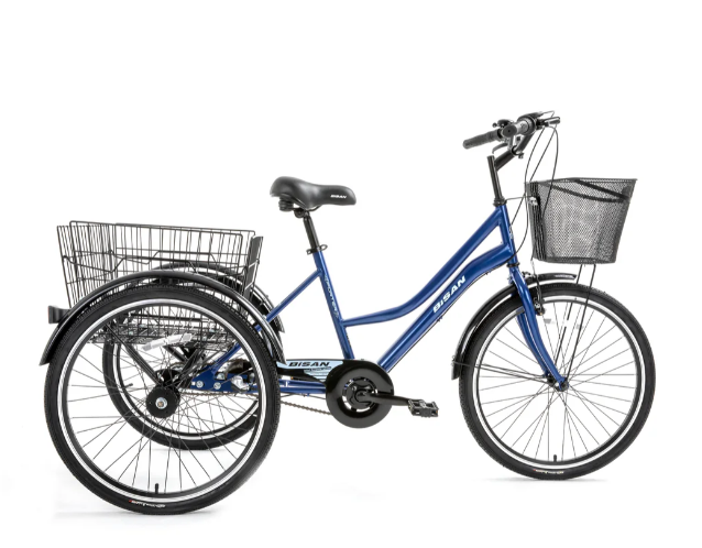 Bisan - 24 Jant - Porter - V-Fren - 17" (43 cm) - Beyaz-Lacivert
