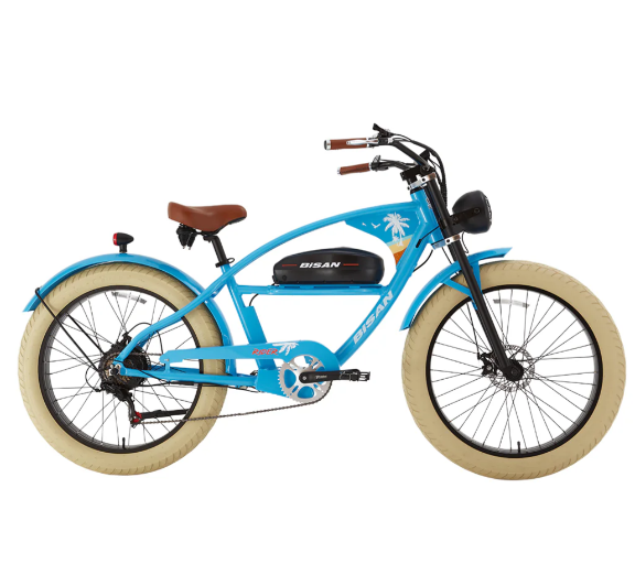 Bisan - 24 Jant - Rider - V-Fren - 18" (46 cm) - Gökyüzü Mavisi-Turuncu