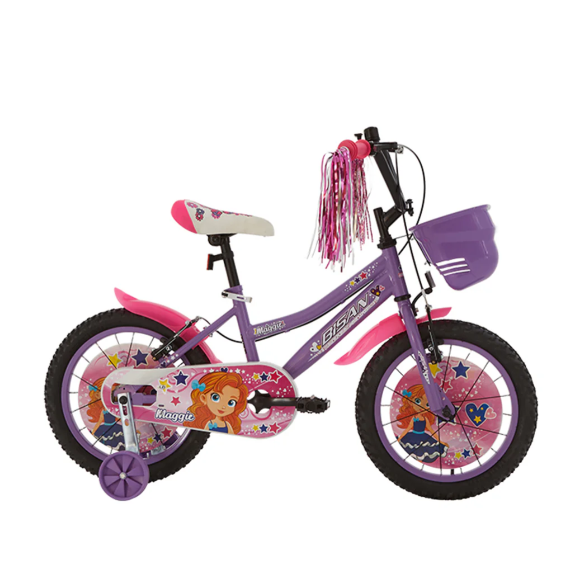 Bisan - 16 Jant - Maggie - V-Fren - 26"(57cm) - Lila-Beyaz