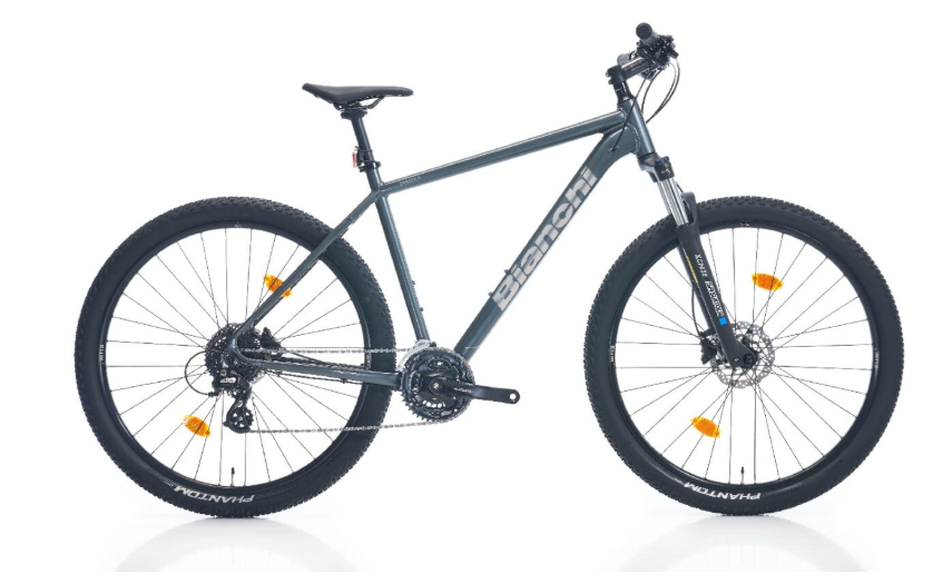 Bianchi - 29 Jant - Magma 29.1 - Hidrolik Disk - 19" (48 cm) - Koyu Gri-Gümüş