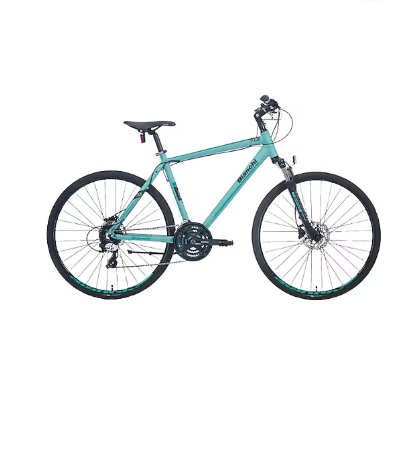 Bianchi - 28 Jant - Touring 713 - Hidrolik Disk - 18" (46 cm) - Metalik Koyu Yeşil-Beyaz-Bakır