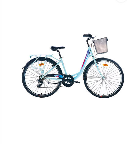 Bianchi - 28 Jant - Rainbow Lady - V-Fren - 17" (43 cm) - Beyaz-Mavi-Lila