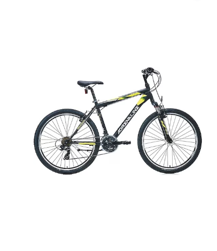 Bianchi - 26 Jant - Adrenaline - V-Fren - 17" (43 cm) - Mat Siyah-Beyaz-Sarı