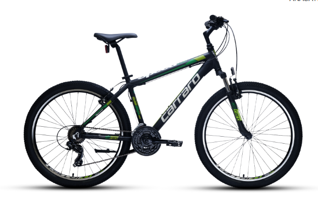 Carraro - 26 Jant - Speed 260 - V-Fren - 16” (41 cm) - Mat Siyah-Kırmızı-Koyu Kırmızı