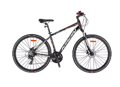 Kron - 28 Jant - Tx 100 - V-Fren - 19" (48 cm) - Siyah-Gri-Kırmızı